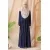 Ruffle Maxi - Navy